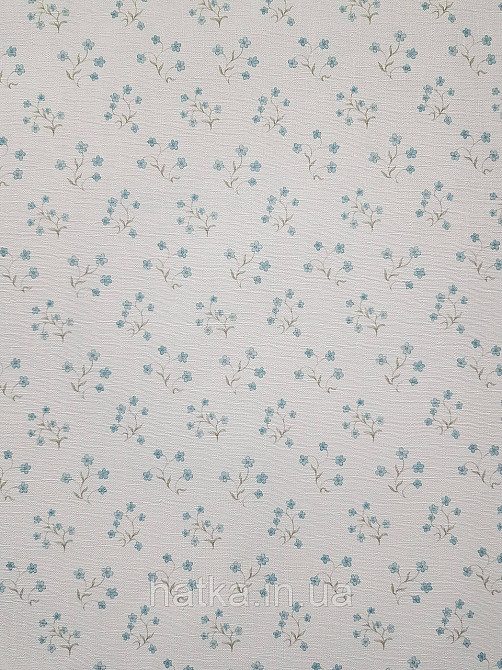 Шпалери вінілові на флізеліні A.S.Creation Maison charme 0.53x10 прованс квіти маленькі блакитні на біло рожевому Київ - фото 3