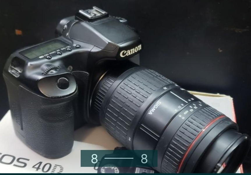 Фотоаппарат Canon 40D с Обьективом Sigma 70-300mm. Киев - изображение 1