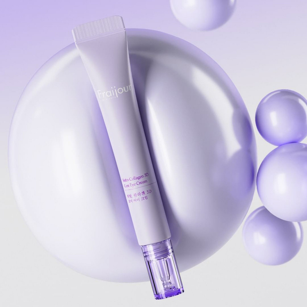 Омолоджуючий крем для області навколо очей з колагеном та ретинолом Retin-Collagen 3D Core Eye Cream Fraijour 15 мл Київ - фото 2