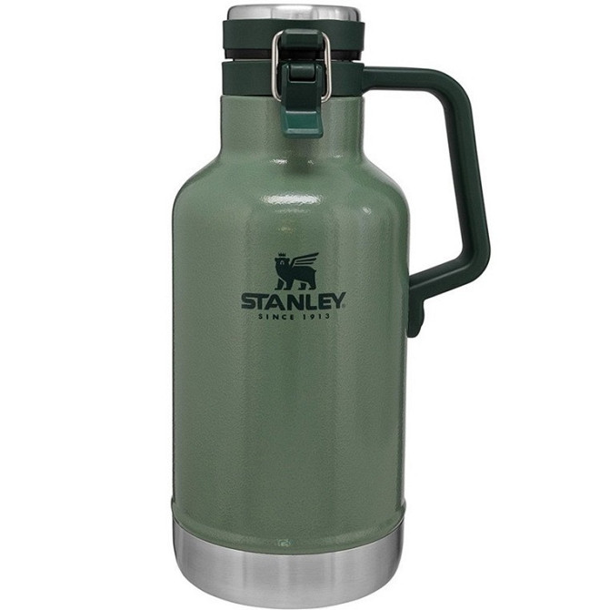 Термос з ручкою для пива 1.9 літра Stanley "Classic Growler" (10-01941-067) Нержавіюча сталь Нововолинськ - фото 1