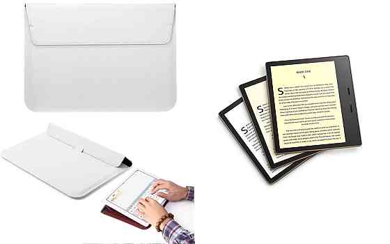 Чехол-конверт VitoCase для Amazon Kindle Oasis 10th Gen, с функцией подставки для книги Белый Киев
