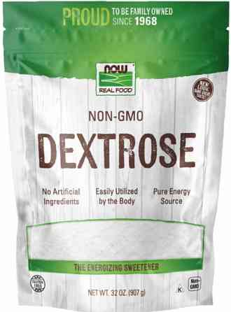 Сахарозаменитель Декcтроза Now Foods Dextrose 907g Киев