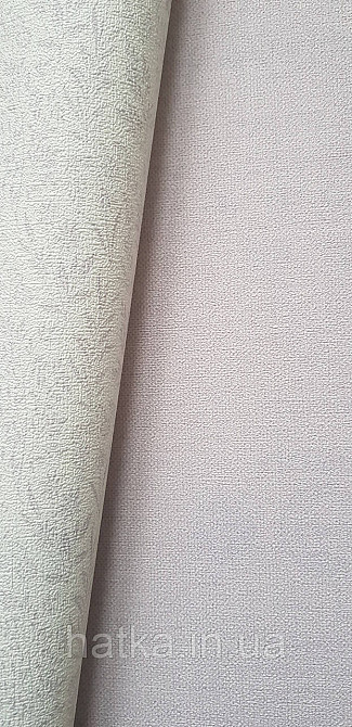 Обои виниловые на флизелине Rasch County Living метровые однотонные матовые под ткань лен сиреневые Киев - изображение 5