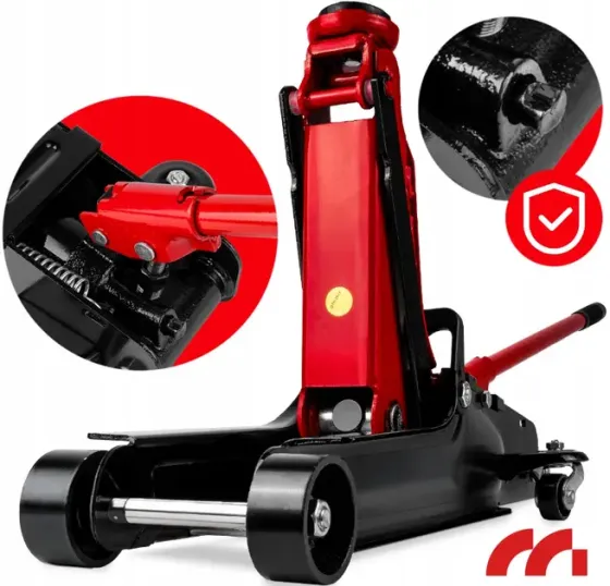 Домкрат гидравлический подкатный 2.5т низкопрофильный 385мм Maltec Коломыя