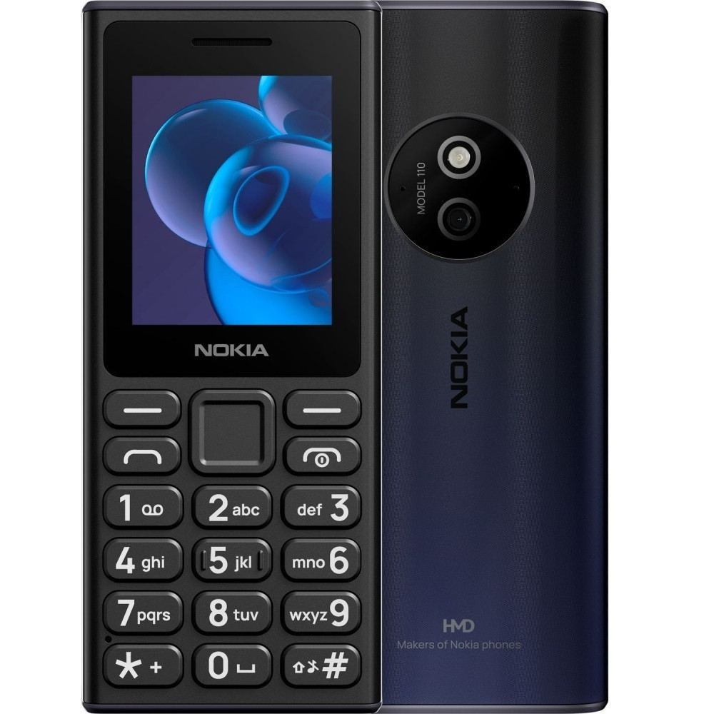 Мобільний телефон Nokia 110 2024 DS Black Чорний Харків - фото 1