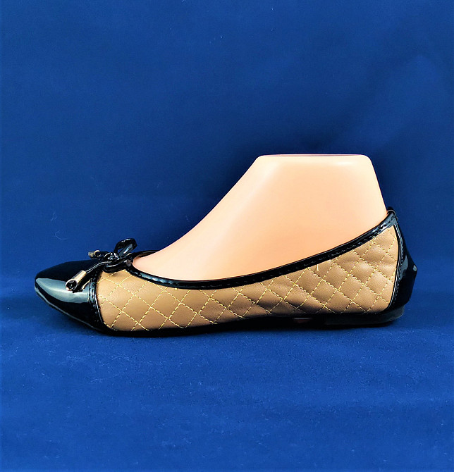 . Жіночі Балетки Бежеві Мокасини Туфлі (розміри: 36,37,38,39,40) — 08-5 Дніпро - фото 4