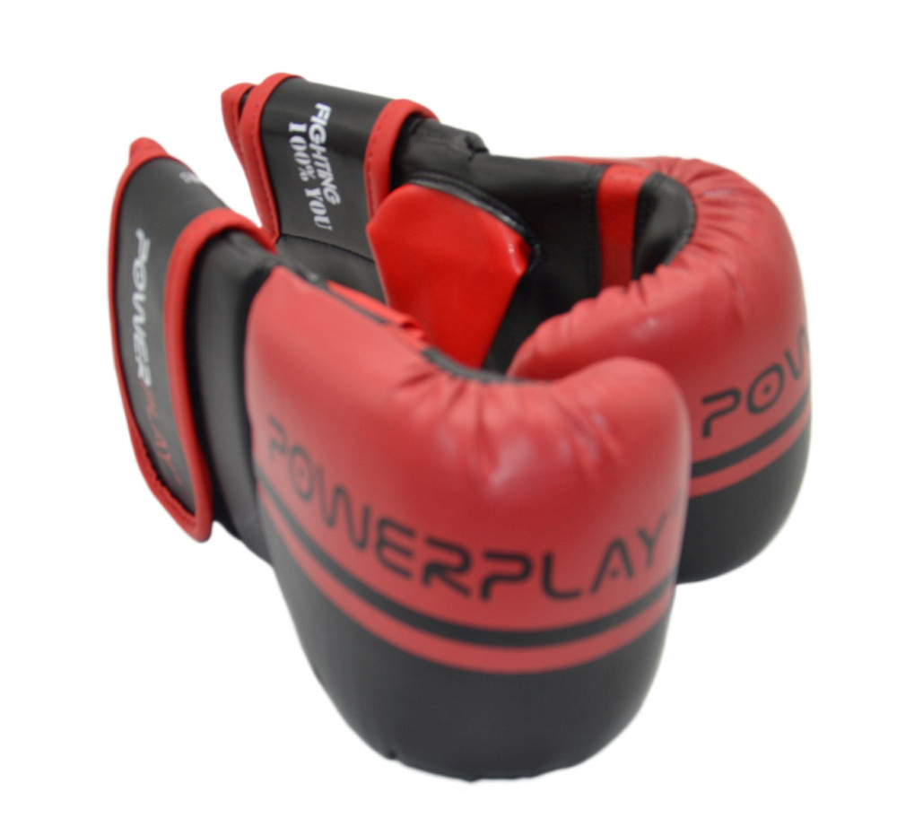 Снарядні рукавиці PowerPlay 3025 Чорно-Червоні S Луцк - изображение 5