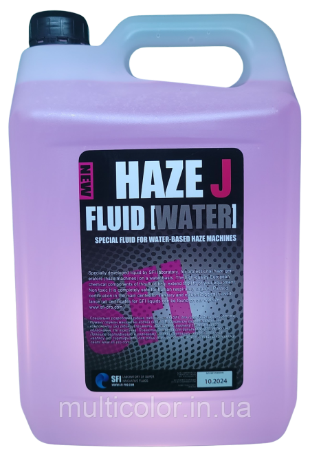 Жидкость для генераторов тумана туману SFI Haze J 5L Киев - изображение 1