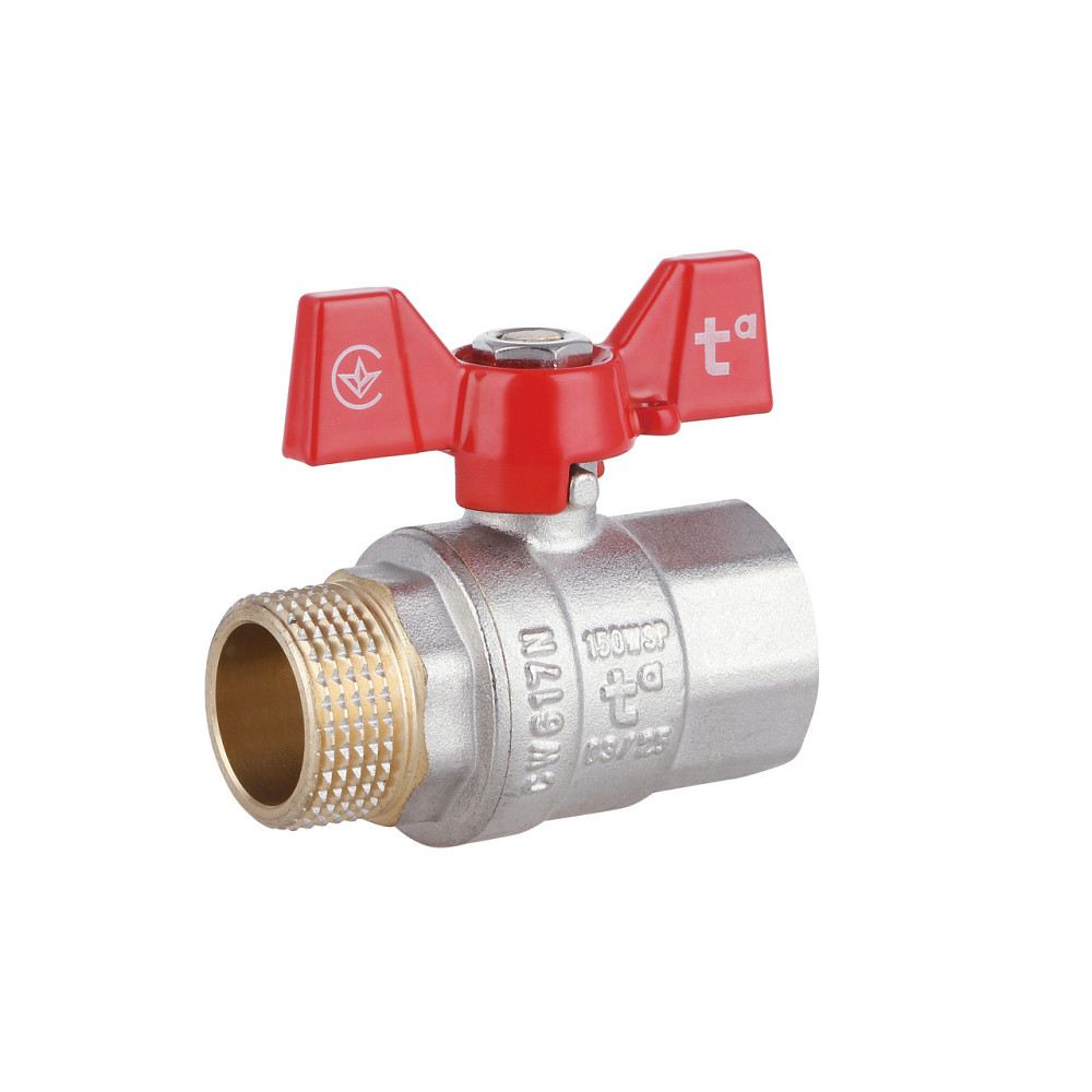 Кран кульовий Thermo Alliance Standart 3/4" ВН для води (метелик) SD607NW20PN40 Київ - фото 1