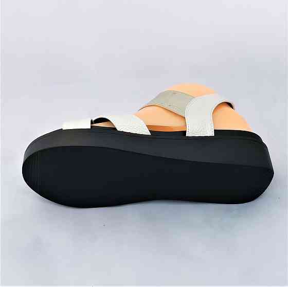 Жіночі Сандалії Босоніжки Білі Гумка Літня Взуття (розміри: 37,38) - 0-4 Дніпро