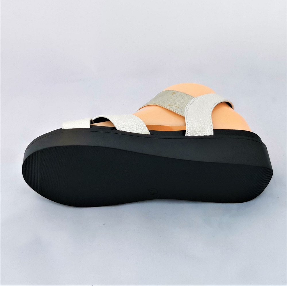 Жіночі Сандалії Босоніжки Білі Гумка Літня Взуття (розміри: 37,38) - 0-4 Дніпро - фото 3