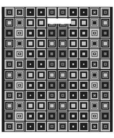 Пакет с прорезной ручкой(40*50)