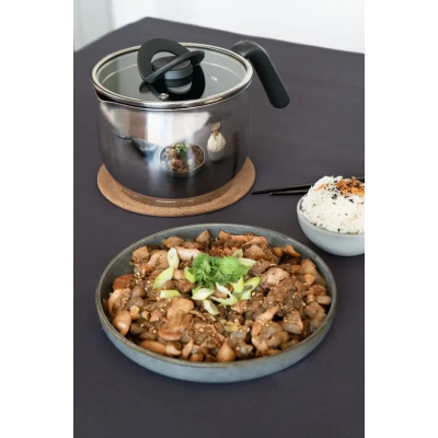 Каструля Tefal Opti Space,2.5л, (мультикаструля) нержавіюча сталь, бакеліт (G7371795) Вінниця - фото 6