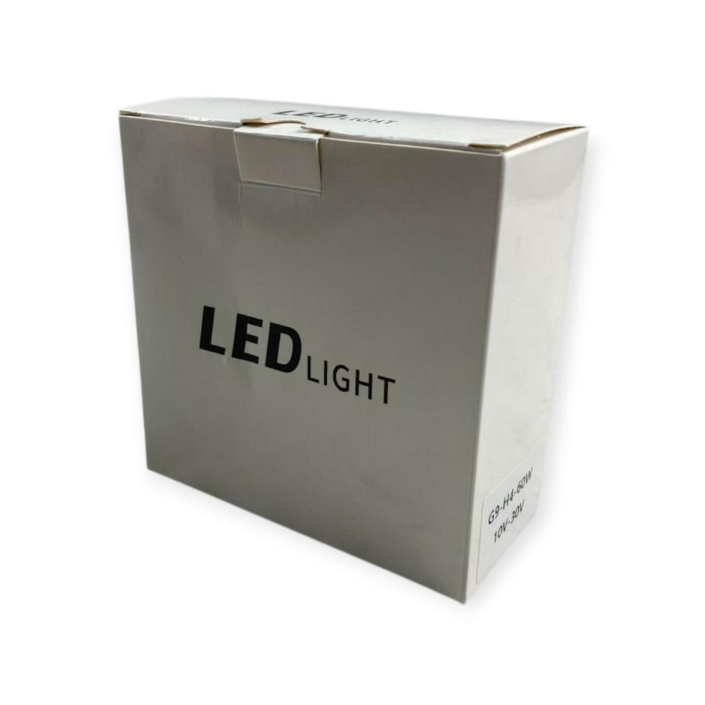 Автолампа H4 12V-24V G9 5500K 60W 12000L LED радіатор Мукачево - фото 6