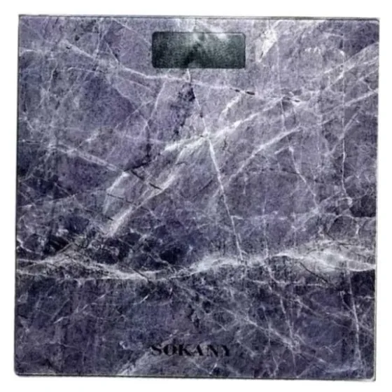 Настільні ваги Sokany SK-19018 з платформою з металу та скла, до 180 кг з точністю 100 г Одеса