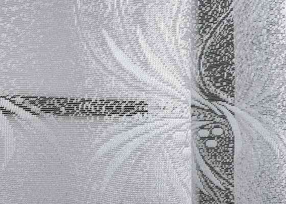 Коротка тюль, висотою 1,2м, жаккард колір білий 728т Київ