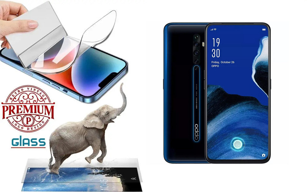 Полиуретановая пленка Oppo Reno2, Reno2 Z, Premium, толщина 0,2 мм Киев - изображение 1