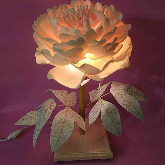 Світильник-нічник "Молочний півонія" Дніпро