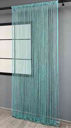 Штори-нитки з люрексом Блакитний 300х300см 1 шт (61-130) Київ