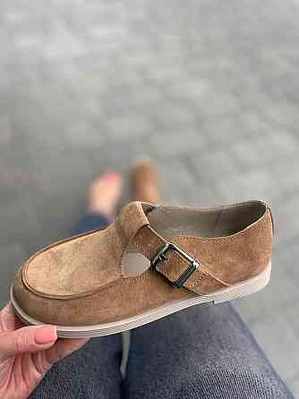 Vanessa Лофери жіночі VANESSA T-304-01 пісочна (весна-осінь, замша натуральна) (5828) Коломия