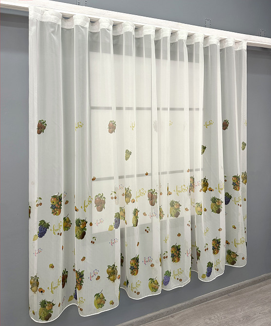 Кухонная арка VR-Textil № 1824т шифон разноцветный 300х170 см (53-0063) Киев - изображение 2