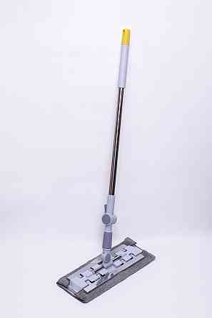Плоска швабра для миття підлоги, стін та стелі універсальна швабра для прибирання Жовтий HP-35015-35Y Київ