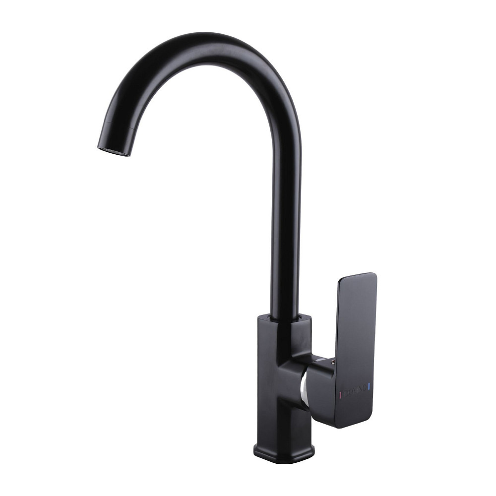 Змішувач для кухні DOMINO MALIBU DMM-203L-Black Тернопіль - фото 1