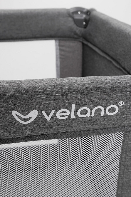 Ліжко-манеж дитяче VELANO Flexi, grey Київ - фото 16