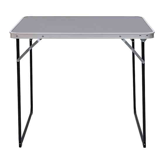 Lugi Стіл для пікніка розкладний 80×60×5.5 (см) Чорний Lugi JY-8060B Коломия