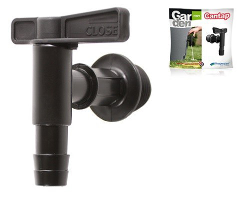 Кран для емкости для дождевой воды PROSPERPLAST CANTAP - черный Киев - изображение 1