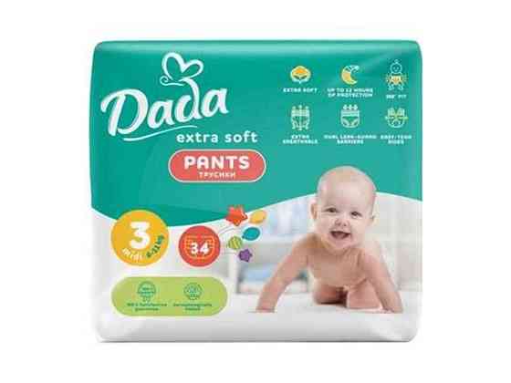Подгузники-трусики р.3 34шт Soft Midi 6-11 кг ТМ Dada Solmir Киев