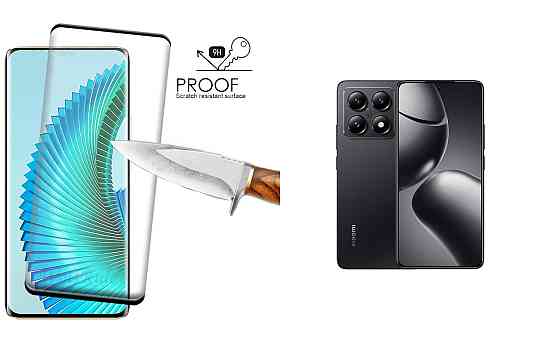 Защитное стекло HyperGlass Pro для Xiaomi 14T, Xiaomi 14T Pro – максимальная чувствительность и защита Киев