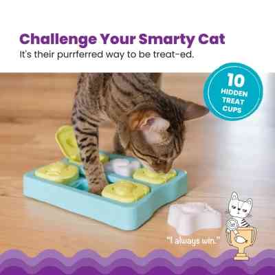 Іграшка для котів Nina Ottosson Пазли блакитні (0700603714563) Вінниця