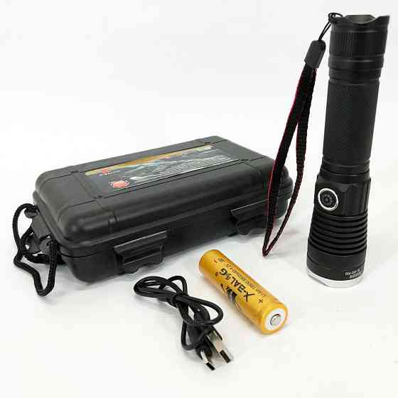 Тактичний ручний ліхтар для зсу Police BL-A92-P50, Військовий армійський ліхтар нашоломний HD-94 Львів