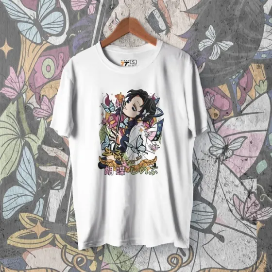 Футболка мужская с принтом Клинок, рассекающий демонов Шинобу Кочо 2 WE Размер 48 Anime0454 Днепр