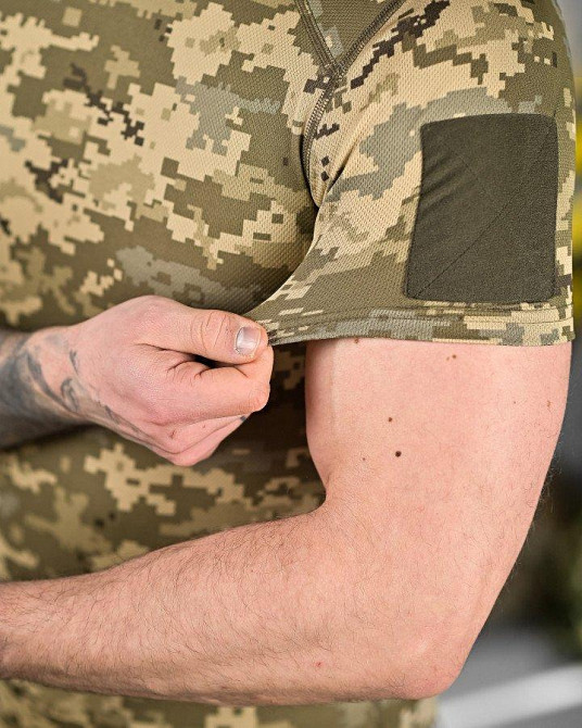 Тактична футболка hermit піксель coolpass (добрякова якість) ВТ1168 Одеса - фото 4