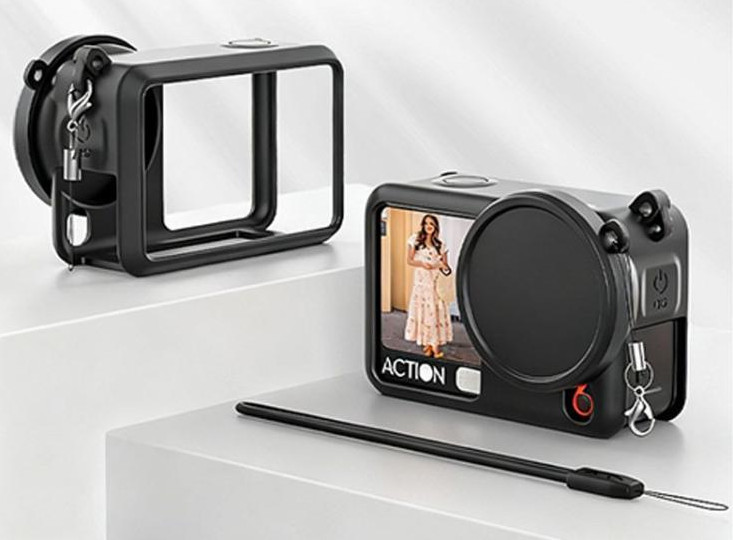 Чехол DJI Action 6 силиконовый с колпачком AC Prof 5343 Киев - изображение 4