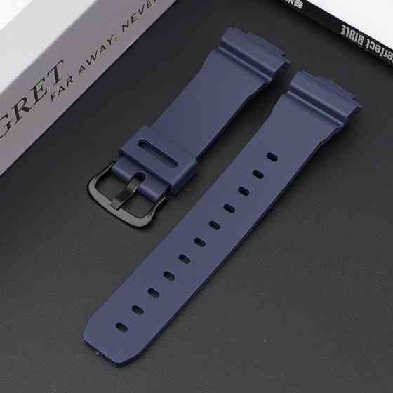 Ремінець для Casio G-Shock DW-6900 Dark Blue BK SBR Київ