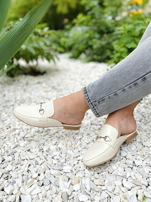 Milanti Шльопанці жіночі Milanti 101/35 бежеві (літо, шкіра натуральна) (4663) Коломия - фото 6