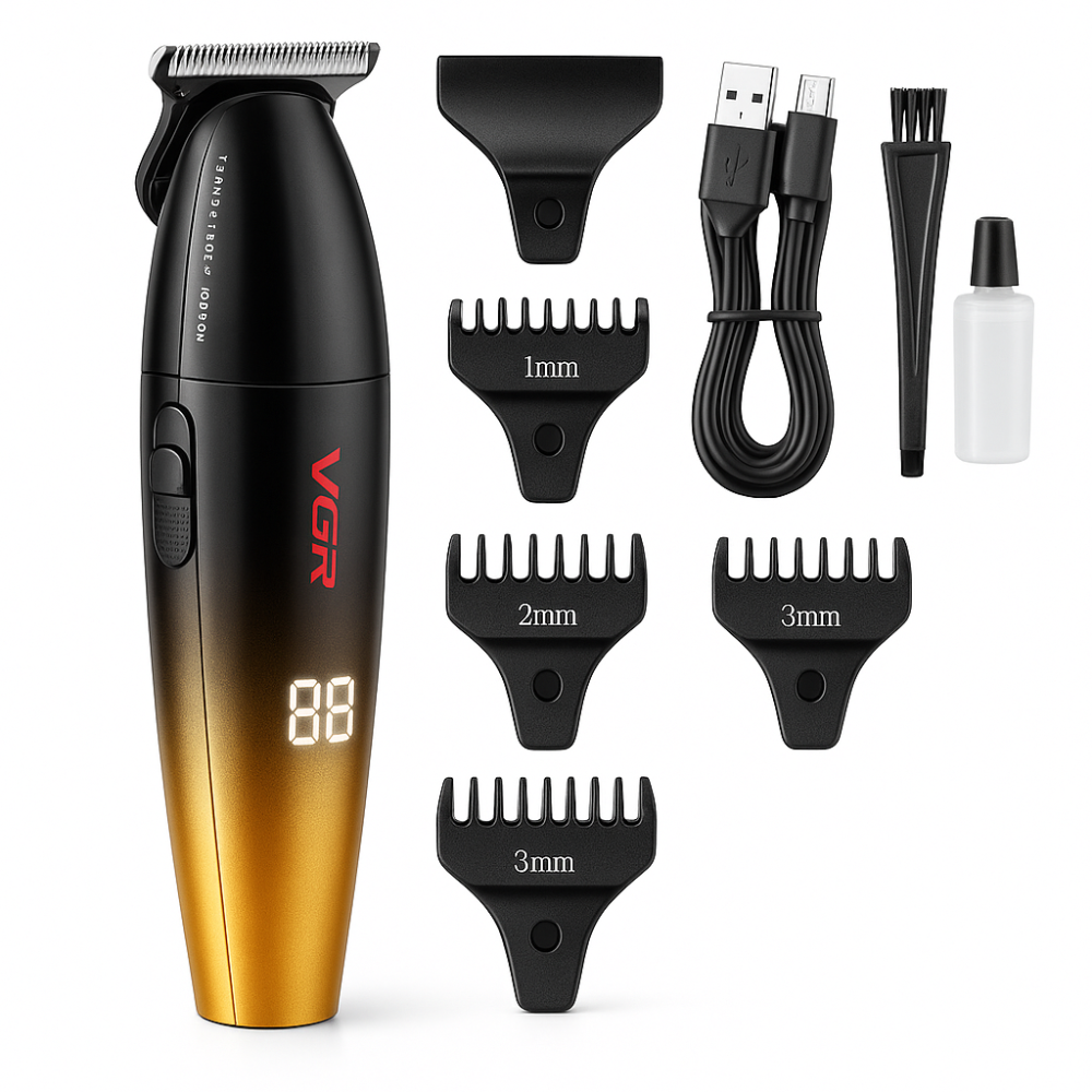 Електрична машинка для стрижки потужна VGR V-906, Електрична машинка для стрижки побутова DC-83 Львів - фото 11