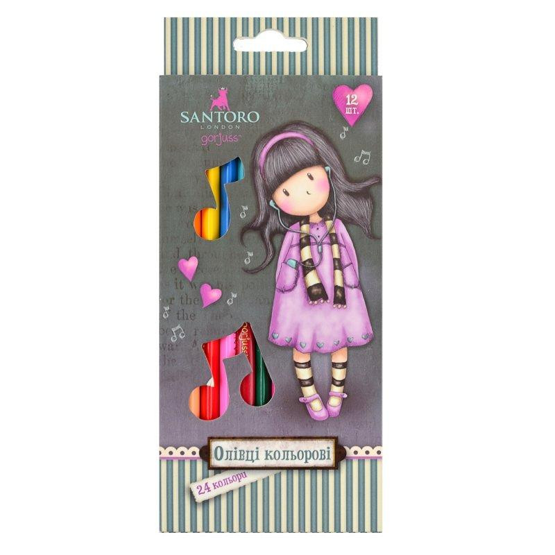 Олівці кольорові 