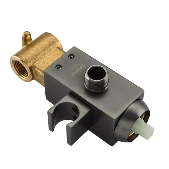 Гігієнічний душ прихованого монтажу GAPPO G7217-9 графіт Київ