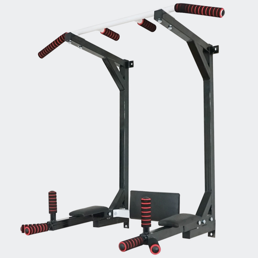 Спортивний настінний турнік + бруси складні + прес 4 в 1 для дому домашній Київ - фото 2