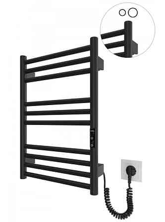 Електрична рушникосушка HF Greenwich 570х430 TR K чорна матова Київ