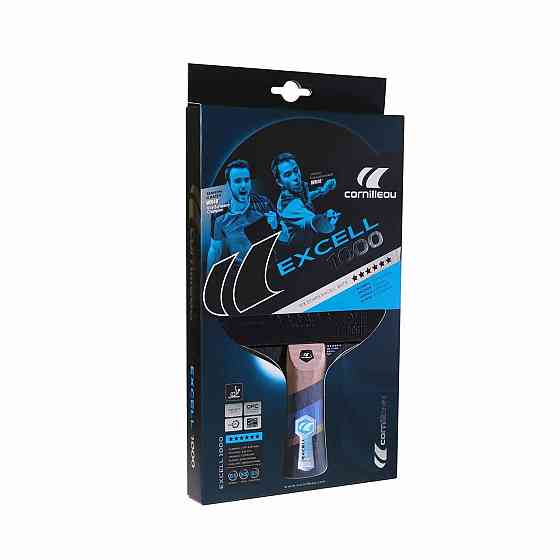 Ракетка для настольного тенниса Cornilleau EXCELL 1000, черно-красная Киев