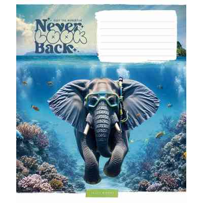 Зошит Школярик Best professions 12 аркушів клітинка (012-3499K) Вінниця