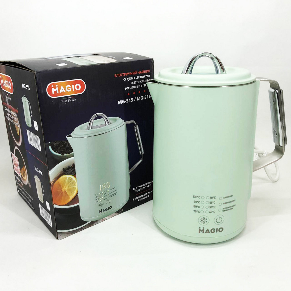 Электрический чайник с индикацией включения, Электрочайник бытовой с индикатором работы MA-28 Львов - изображение 7