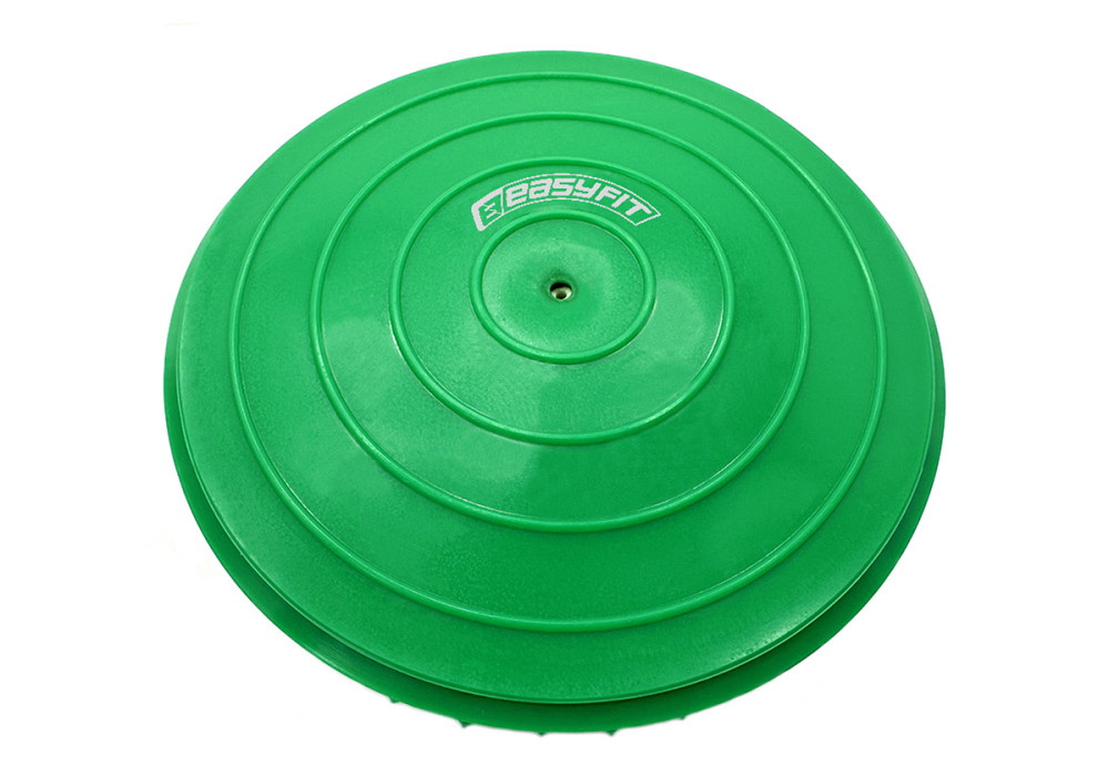 EasyFit Півсфера масажна кіндербол EasyFit 15 см жорстка зелена Коломия - фото 2