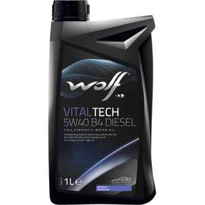 Моторное масло Wolf VITALTECH 5W40 B4 DIESEL 1л (8333903) Винница