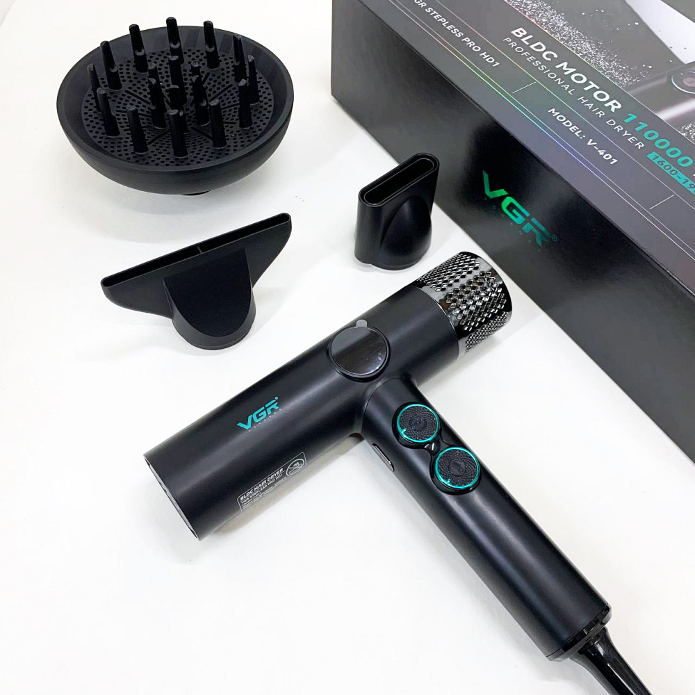 Фен професійний домашній для волосся, Фен-стайлер для сушіння волосся, Хороший потужний фен RS-86 Львів - фото 12